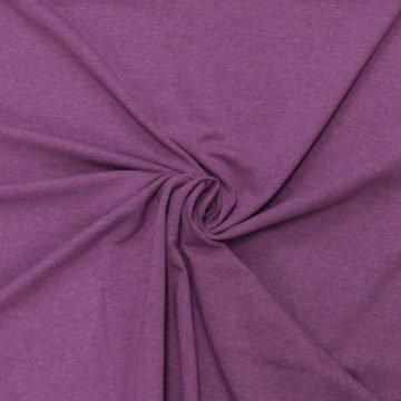 Marl cotton elastane jersey fabric from Bobbins and Buttons